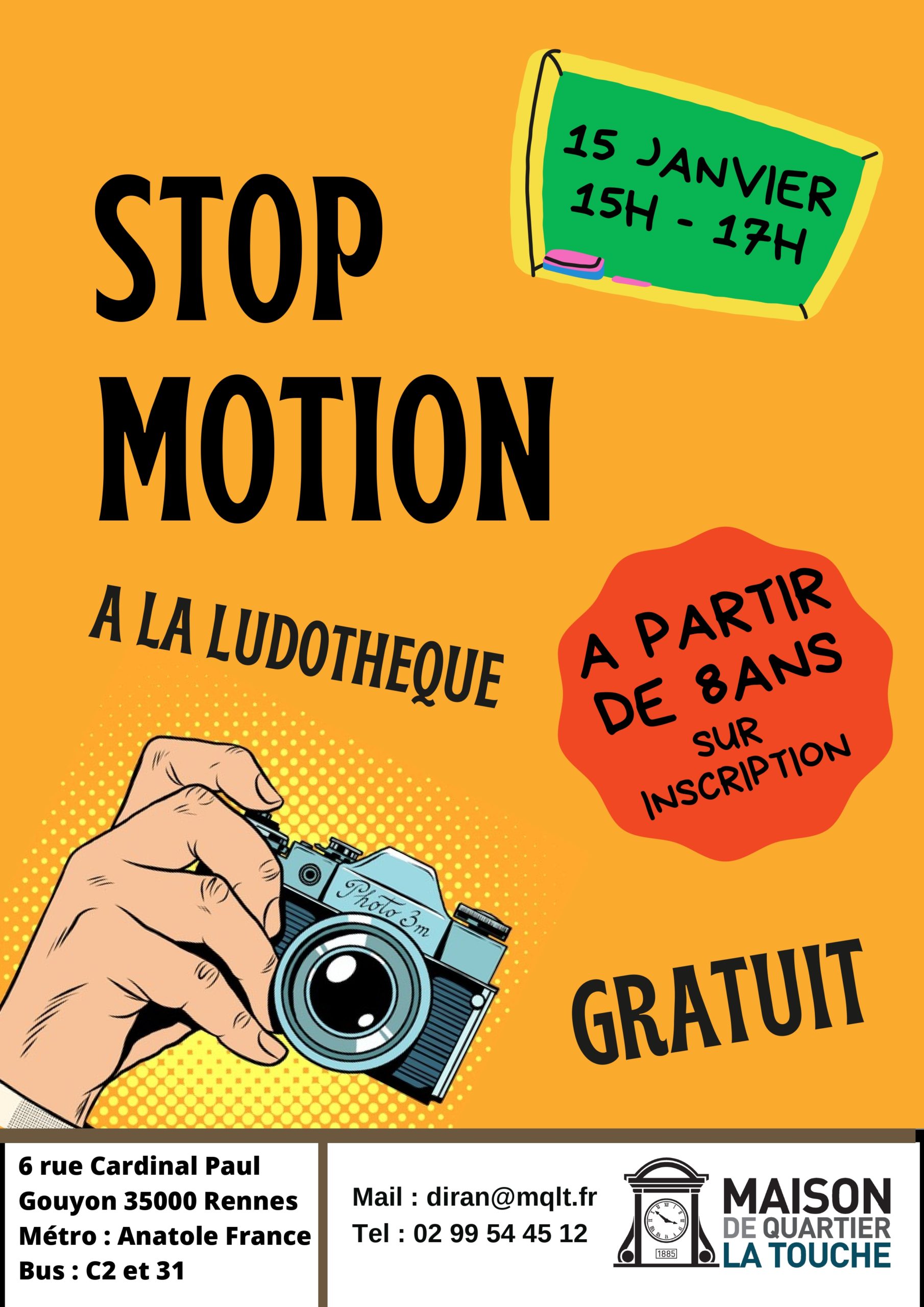 Stop Motion en ludothèque
