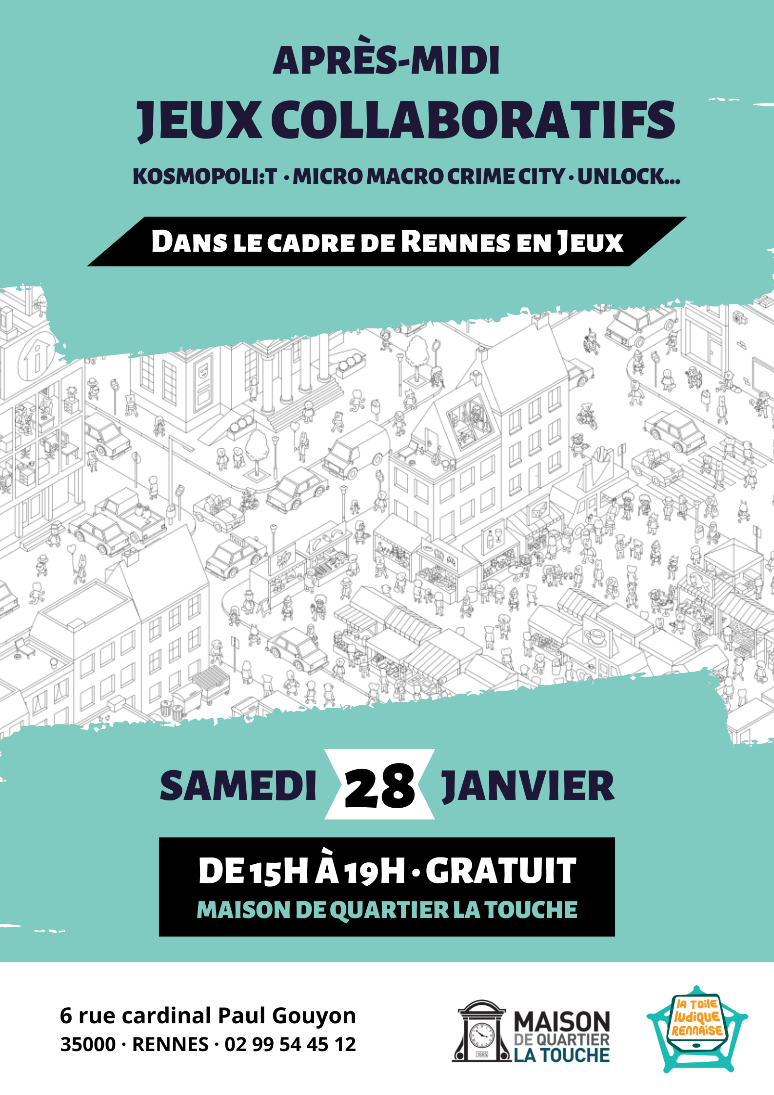 Après-midi jeux collaboratif