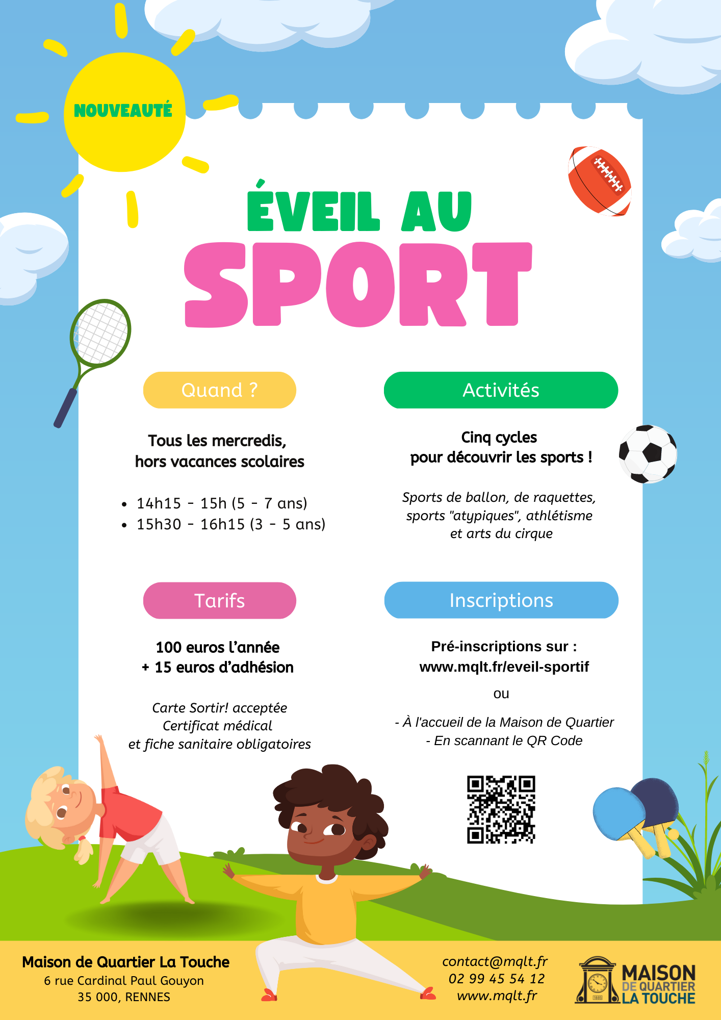 Éveil Sportif – COMPLET