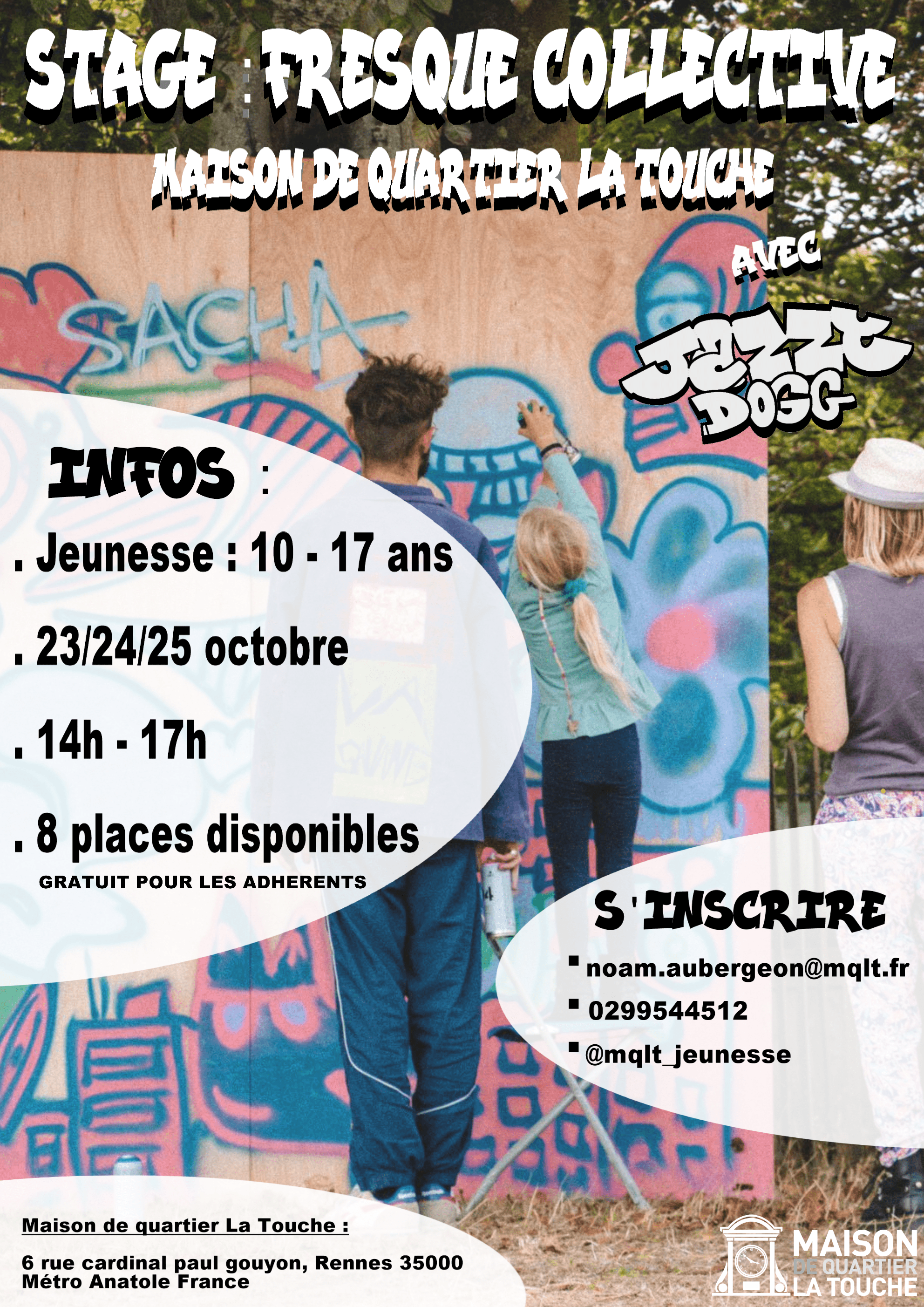 Stage : Réalise une fresque collective