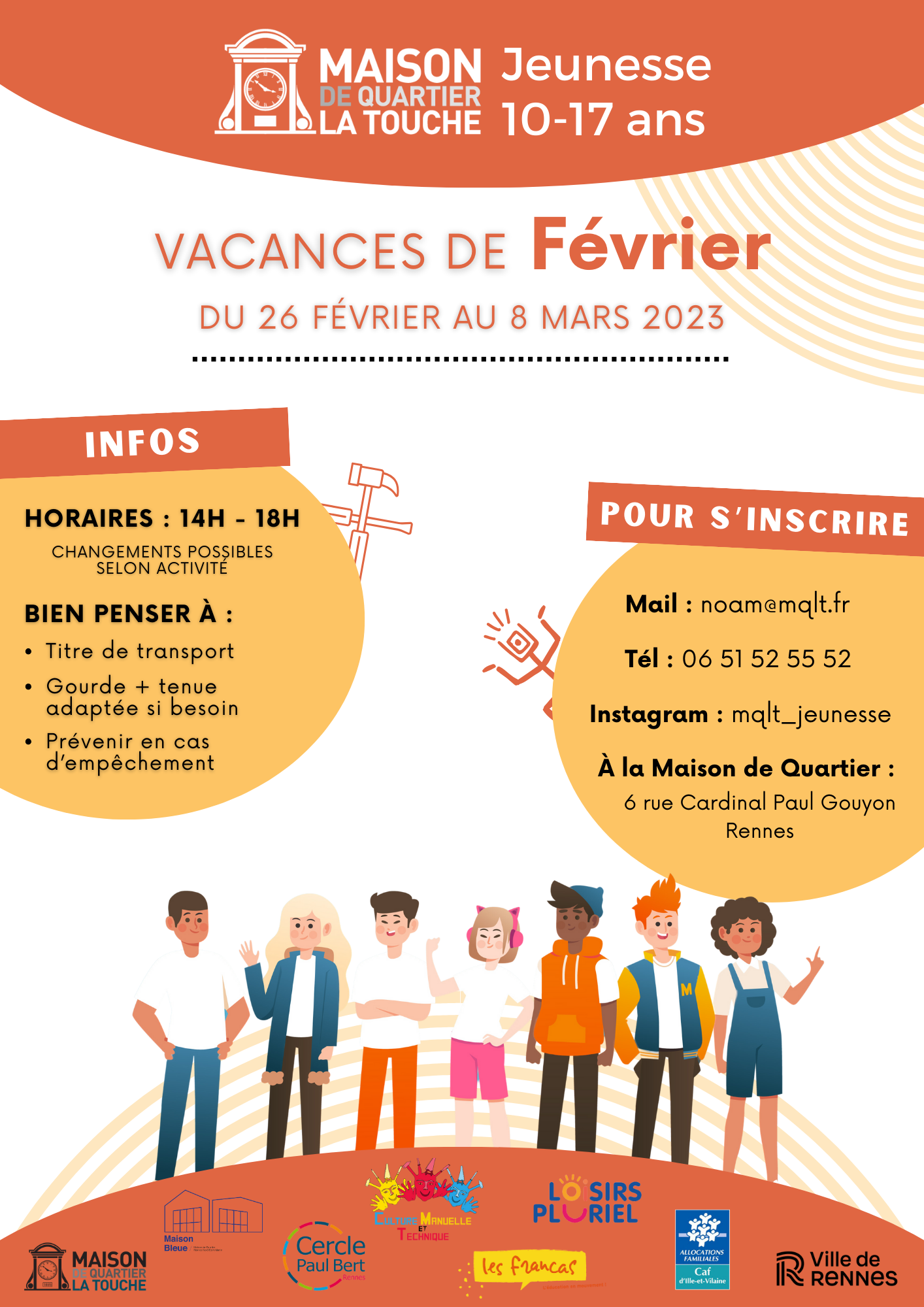Programmation Jeunesse : Vacances d’Hiver !