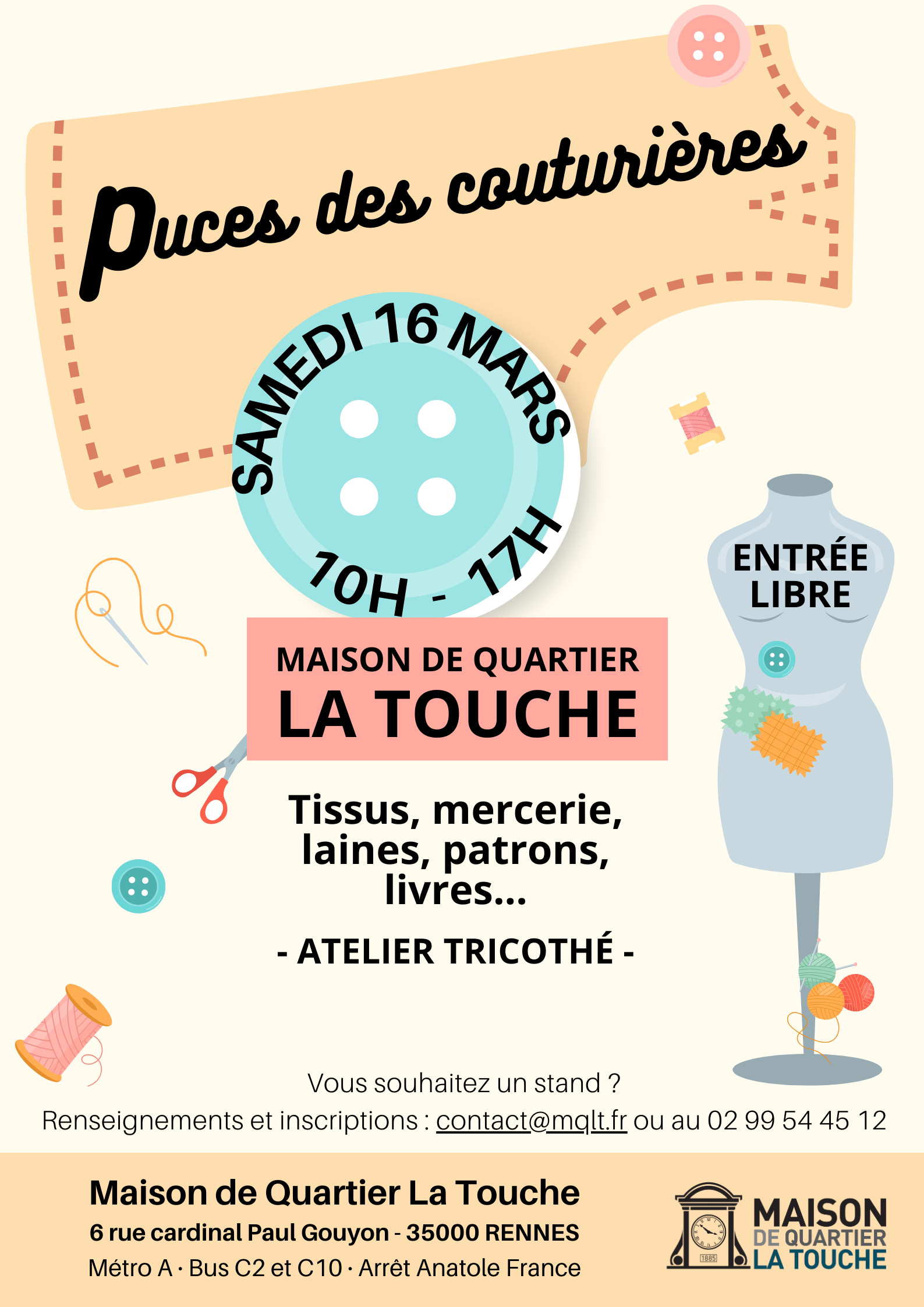 Puces des couturières