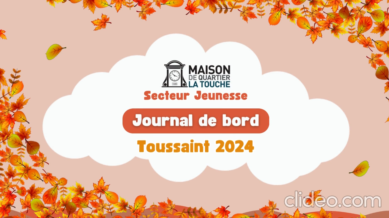 Journal de Bord – Toussaint 2024