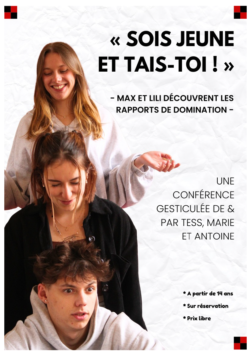 “Sois jeune et tais-toi”